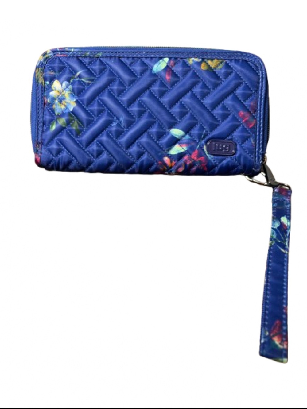 lug ‘Handspring’ RFID Quilted Floral Wristlet Wallet
